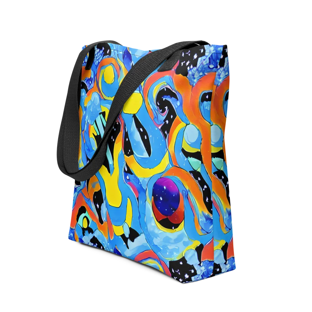 Popstorm on Tote Bag — Front