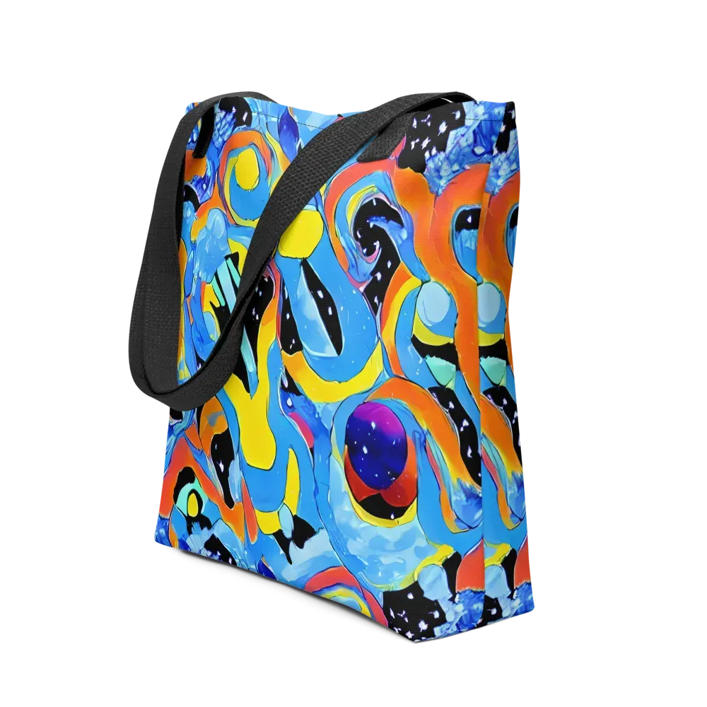 Popstorm on Tote Bag — Front