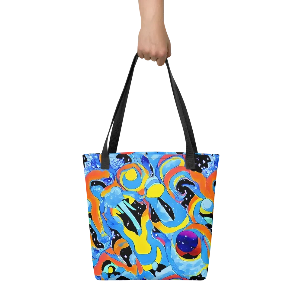 Popstorm on Tote Bag — Front