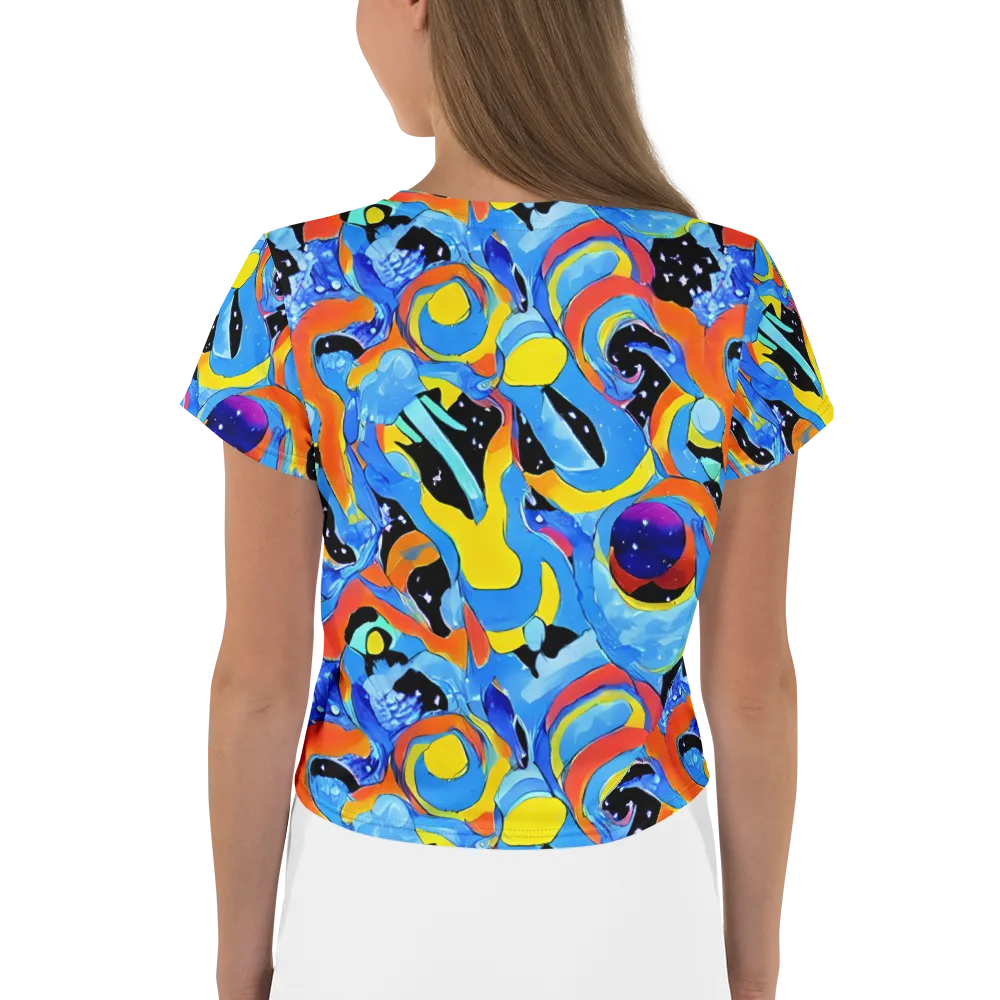 Popstorm on Crop Tee — Back