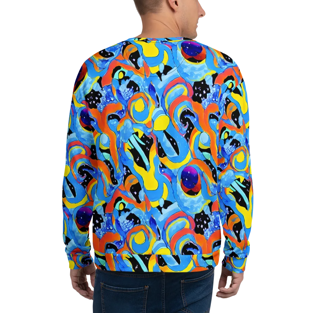 Popstorm on Sweatshirt — Back