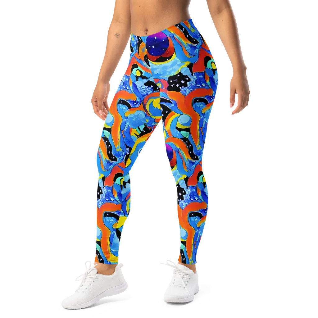 Popstorm on Leggings — Left Front