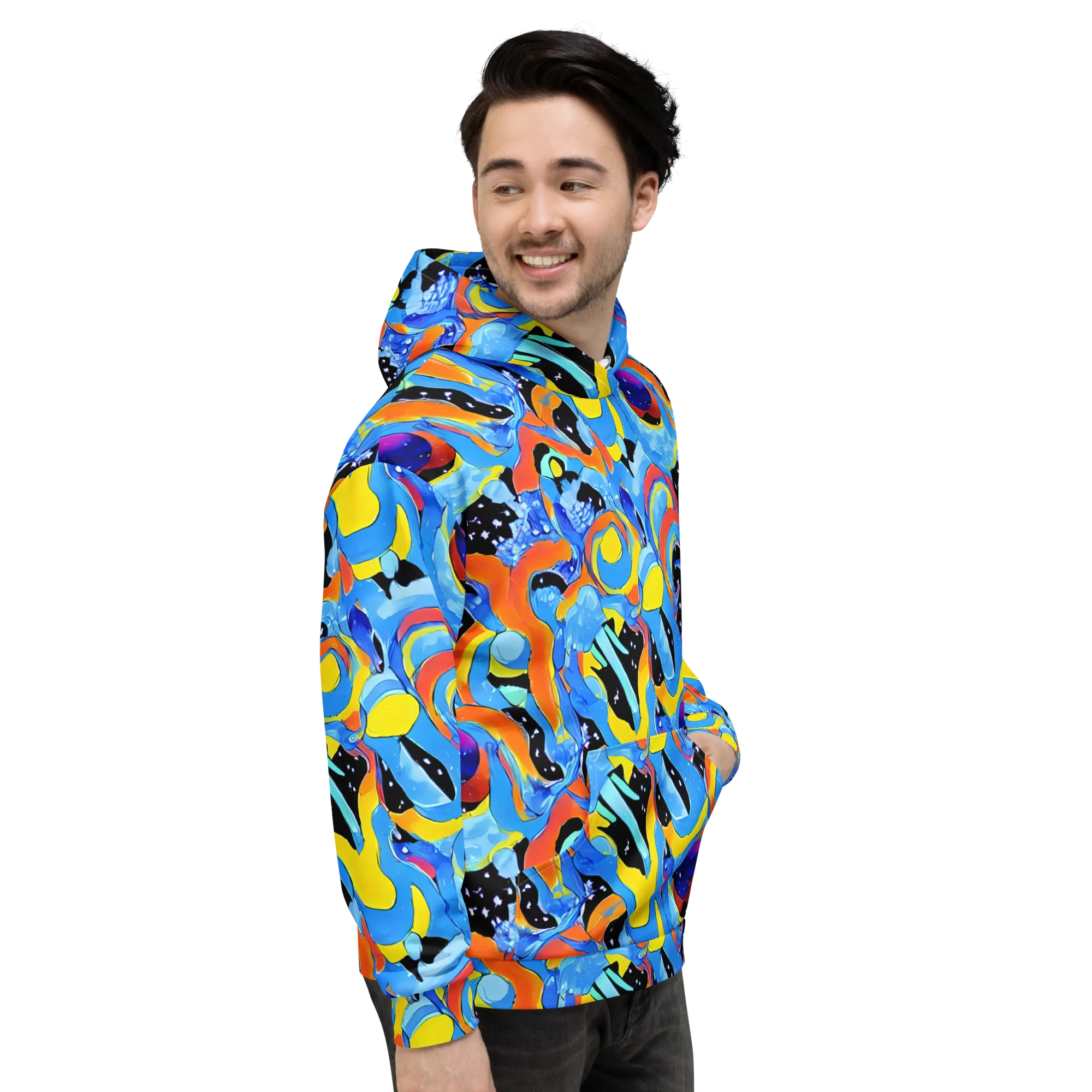 Popstorm on Hoodie — Right