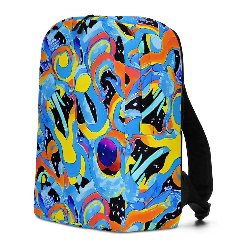 Popstorm on Minimalist Backpack — Left