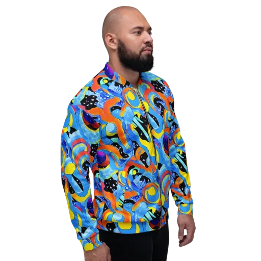 Popstorm on a Bomber Jacket