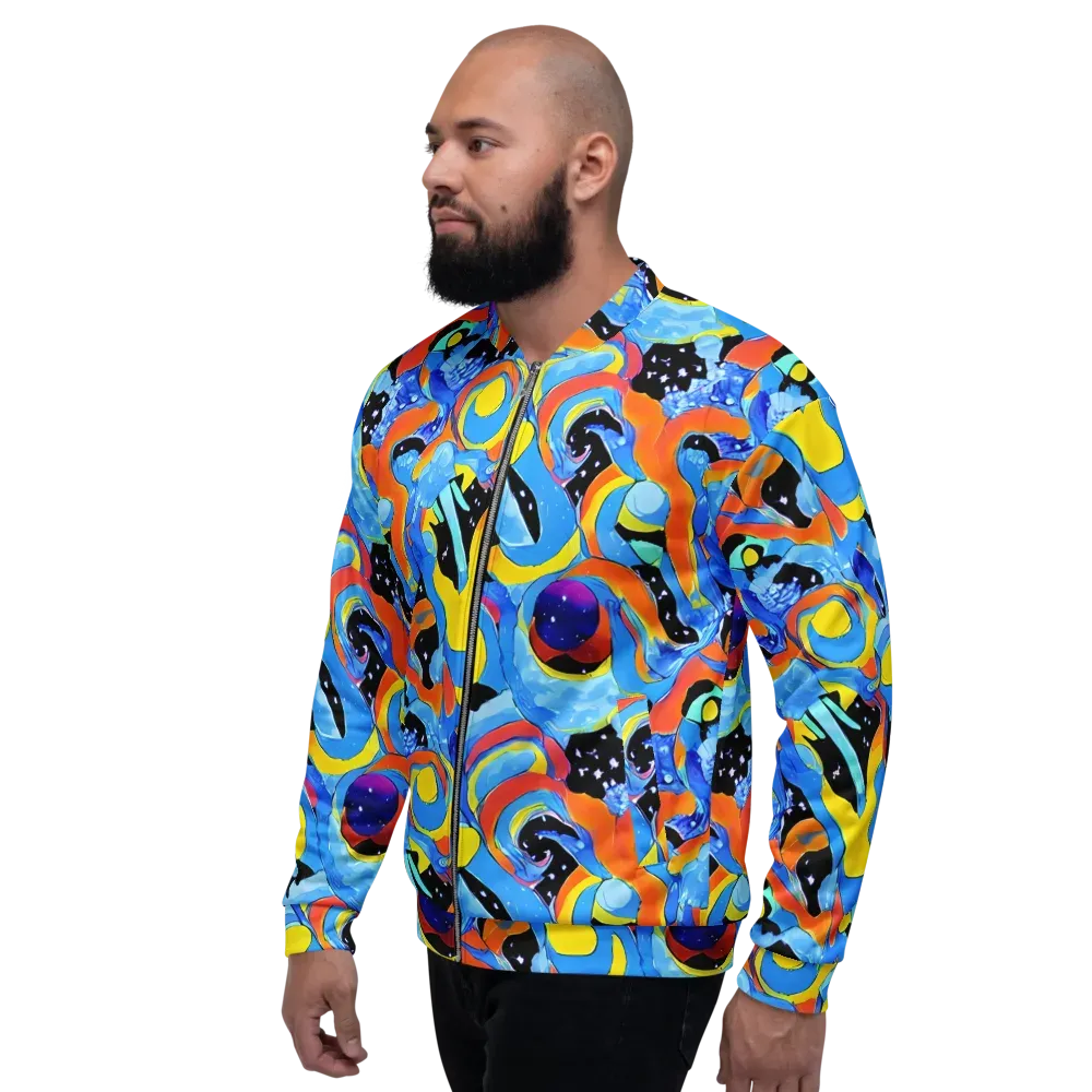 Popstorm on Bomber Jacket — Left