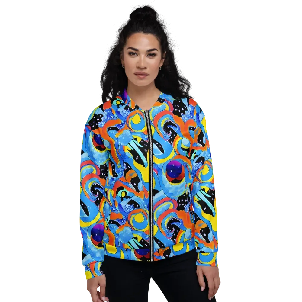 Popstorm on Bomber Jacket — Front