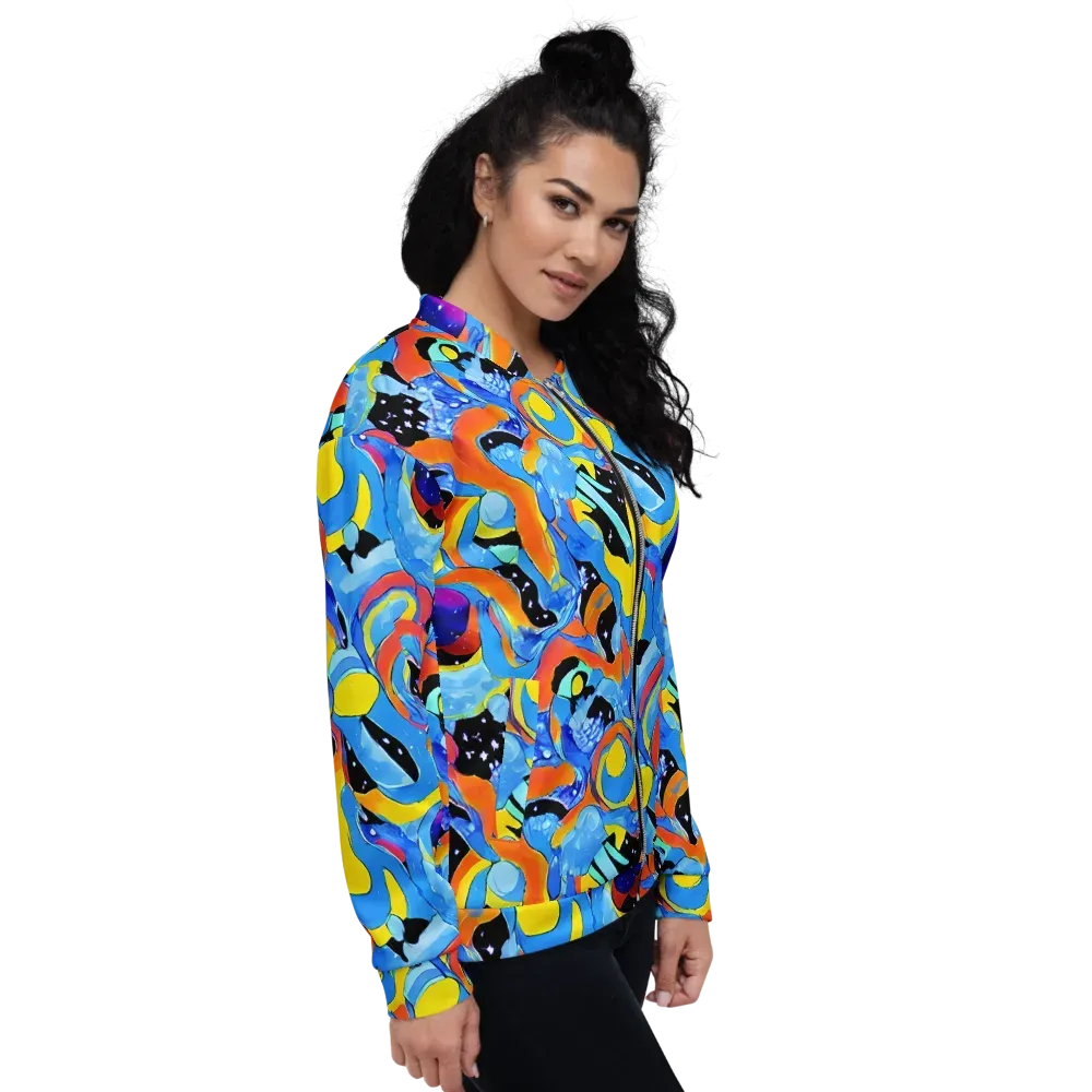 Popstorm on Bomber Jacket — Right
