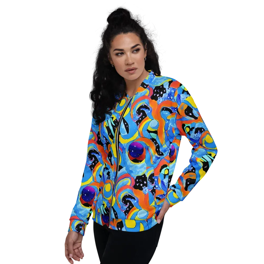 Popstorm on Bomber Jacket — Left