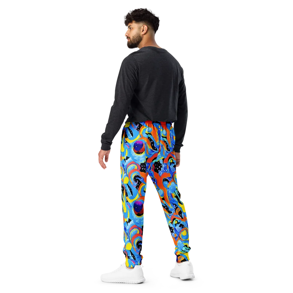 Popstorm on Men's Joggers — Back