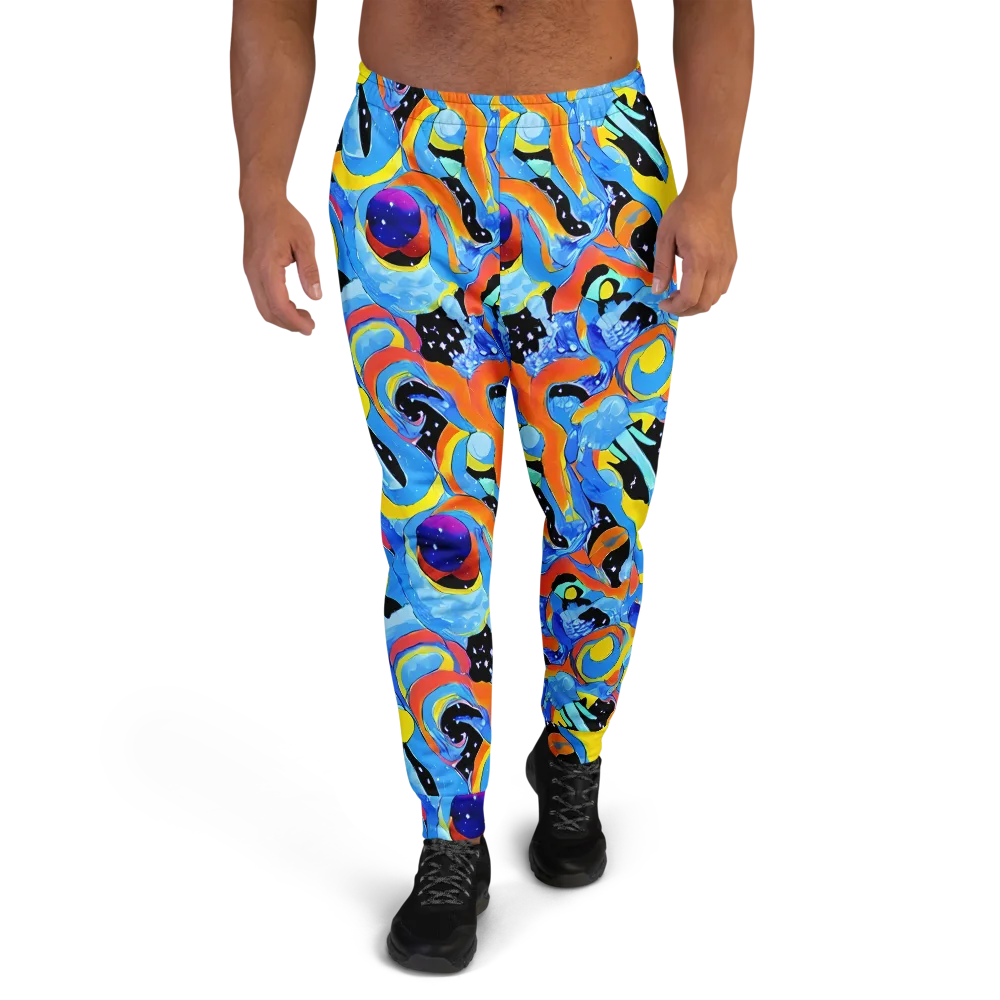 Popstorm on Men's Joggers — Front