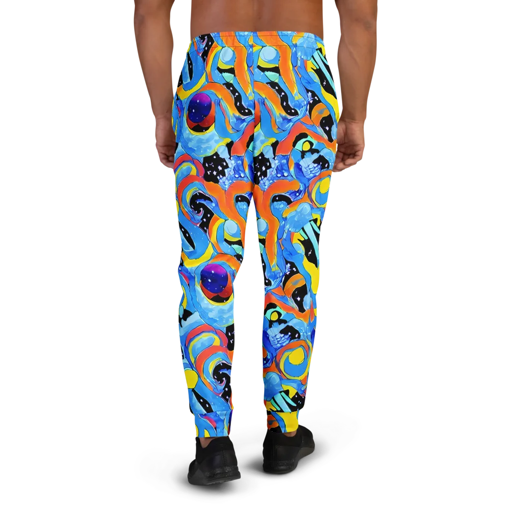 Popstorm on Men's Joggers — Back