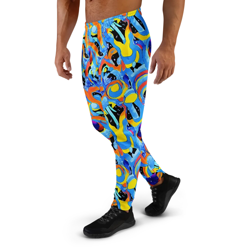 Popstorm on Men's Joggers — Left