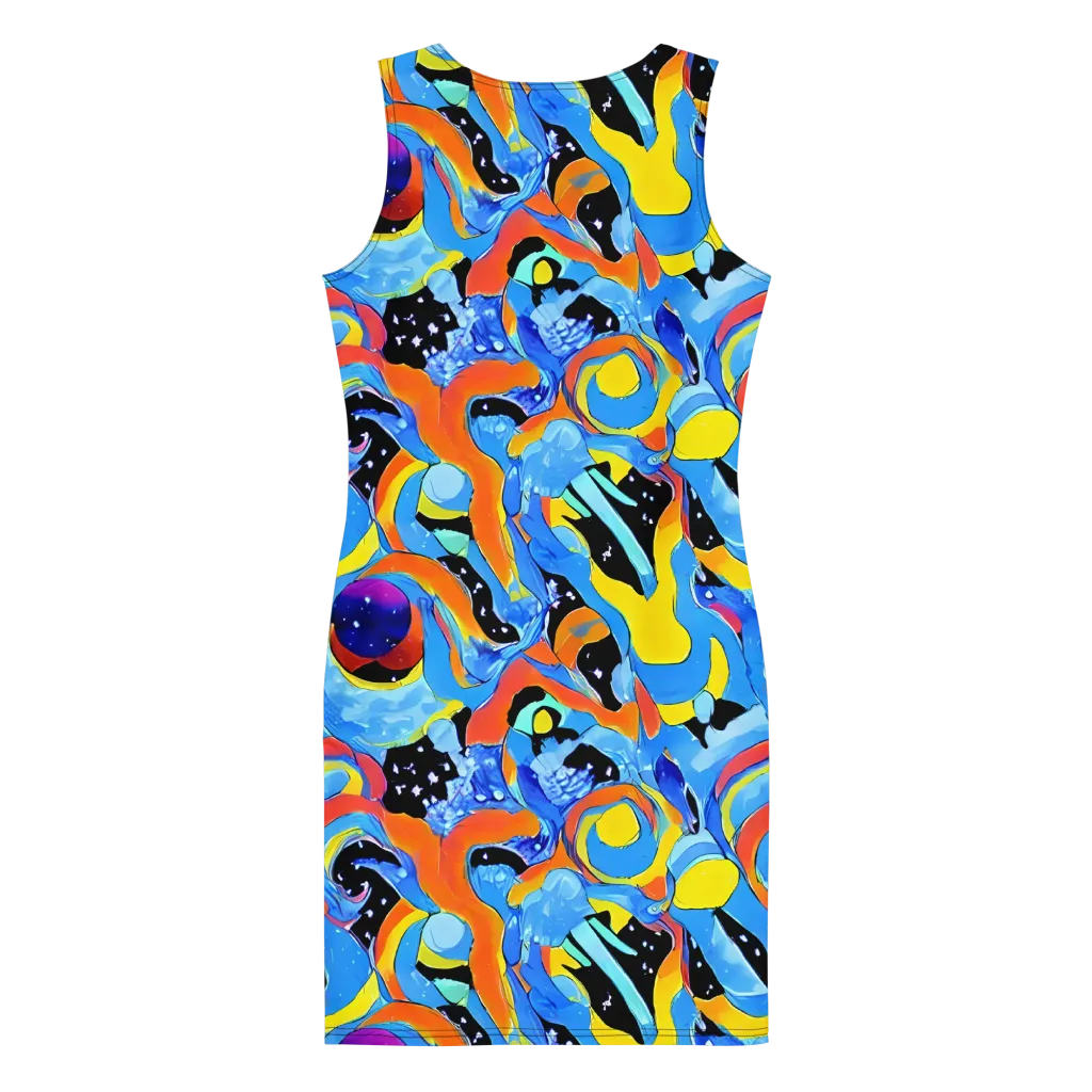 Popstorm on Bodycon Dress — Back