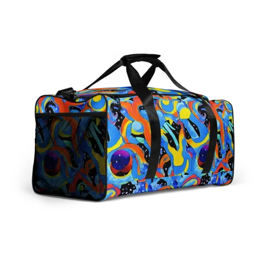 Popstorm on a Duffle Bag