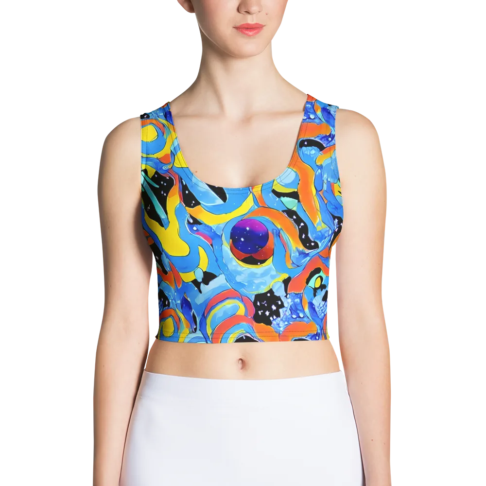 Popstorm on Crop Top — Front