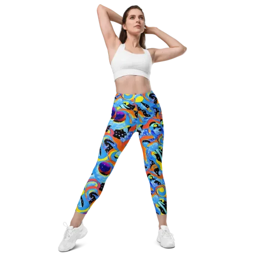 Popstorm on a Leggings with Pockets