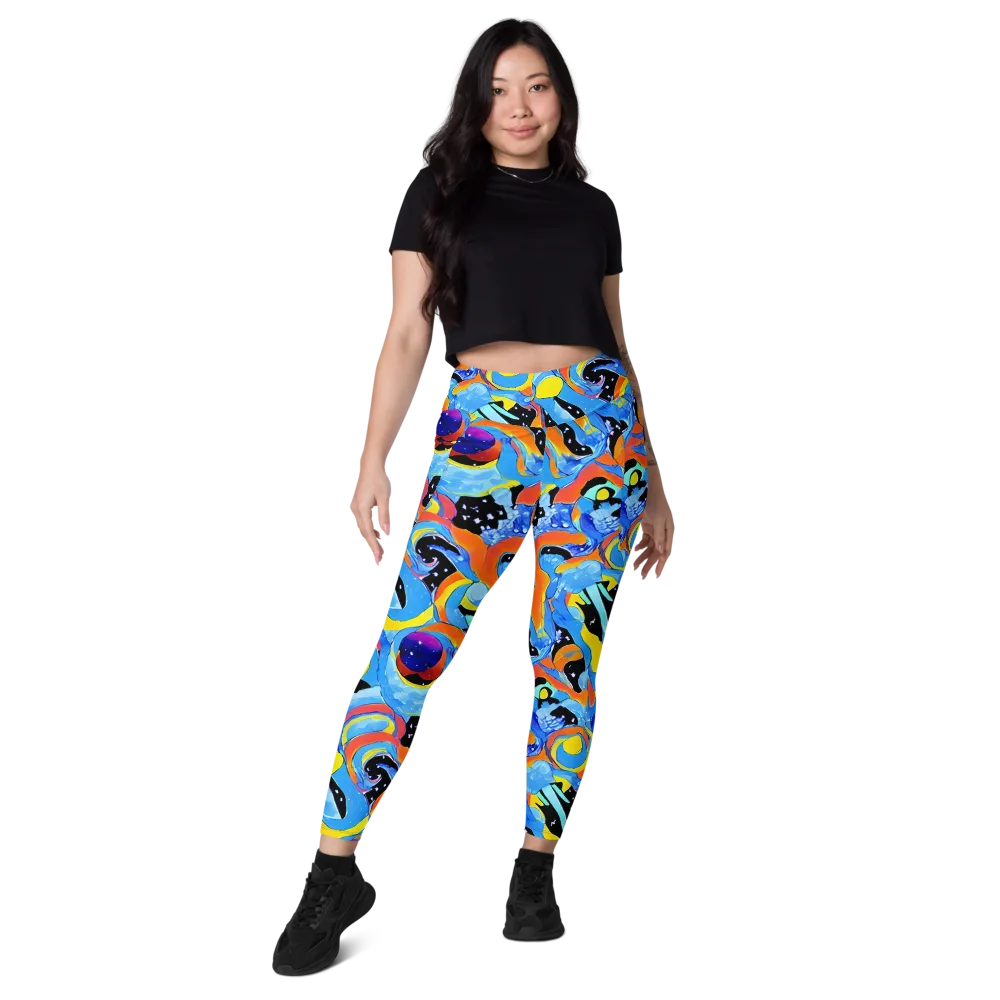 Popstorm on Leggings with Pockets — Front