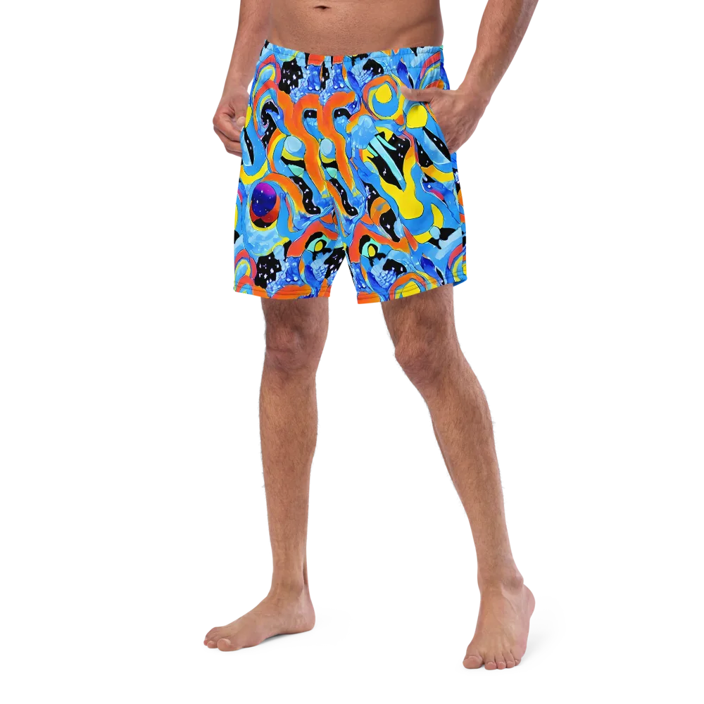 Popstorm on Swim Trunks — Left Front