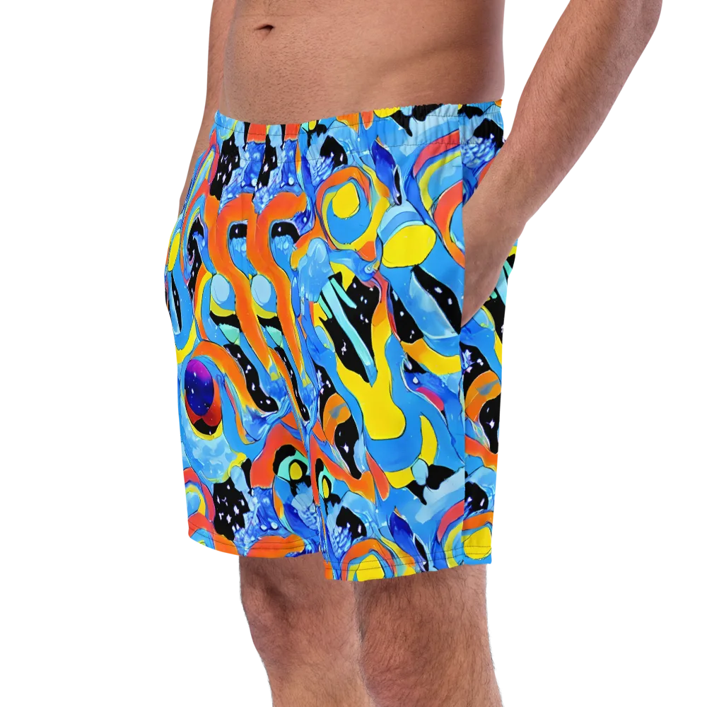 Popstorm on Swim Trunks — Left Front
