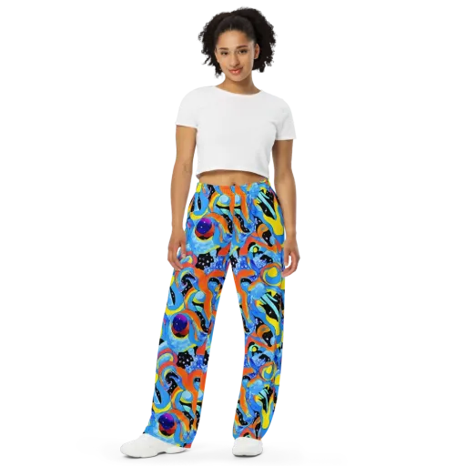 Popstorm on a Wide-Leg Pants
