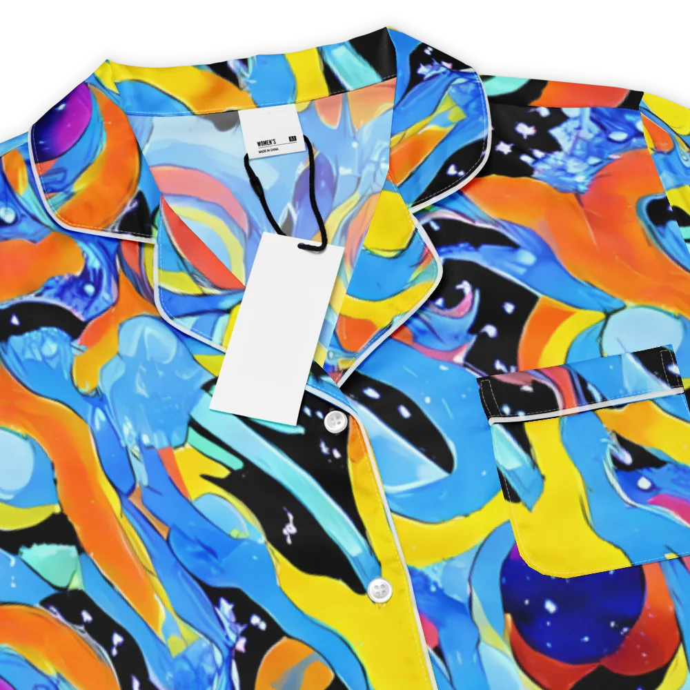 Popstorm on Women's Short Sleeve Pajama Top — Product details