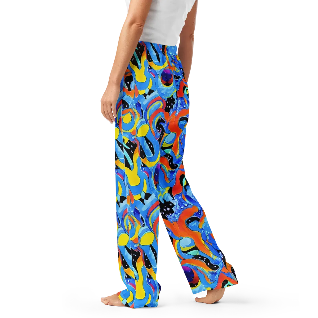 Popstorm on Women's Pajama Pants — Left