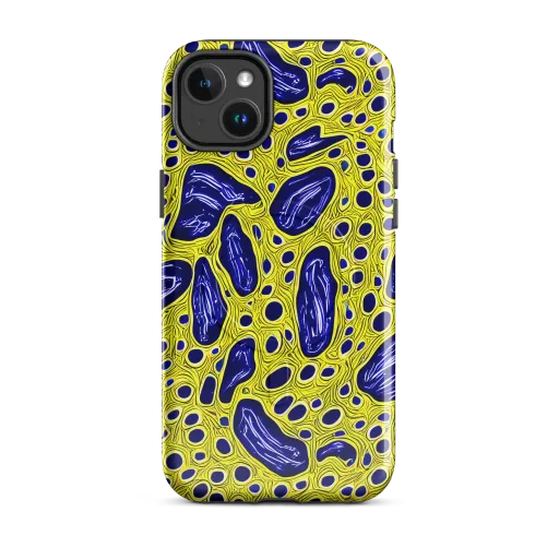 Cobalt Cellscape on a MagSafe Tough Case for iPhone®