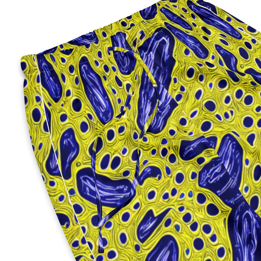 Cobalt Cellscape on Women's Pajama Pants — Product details