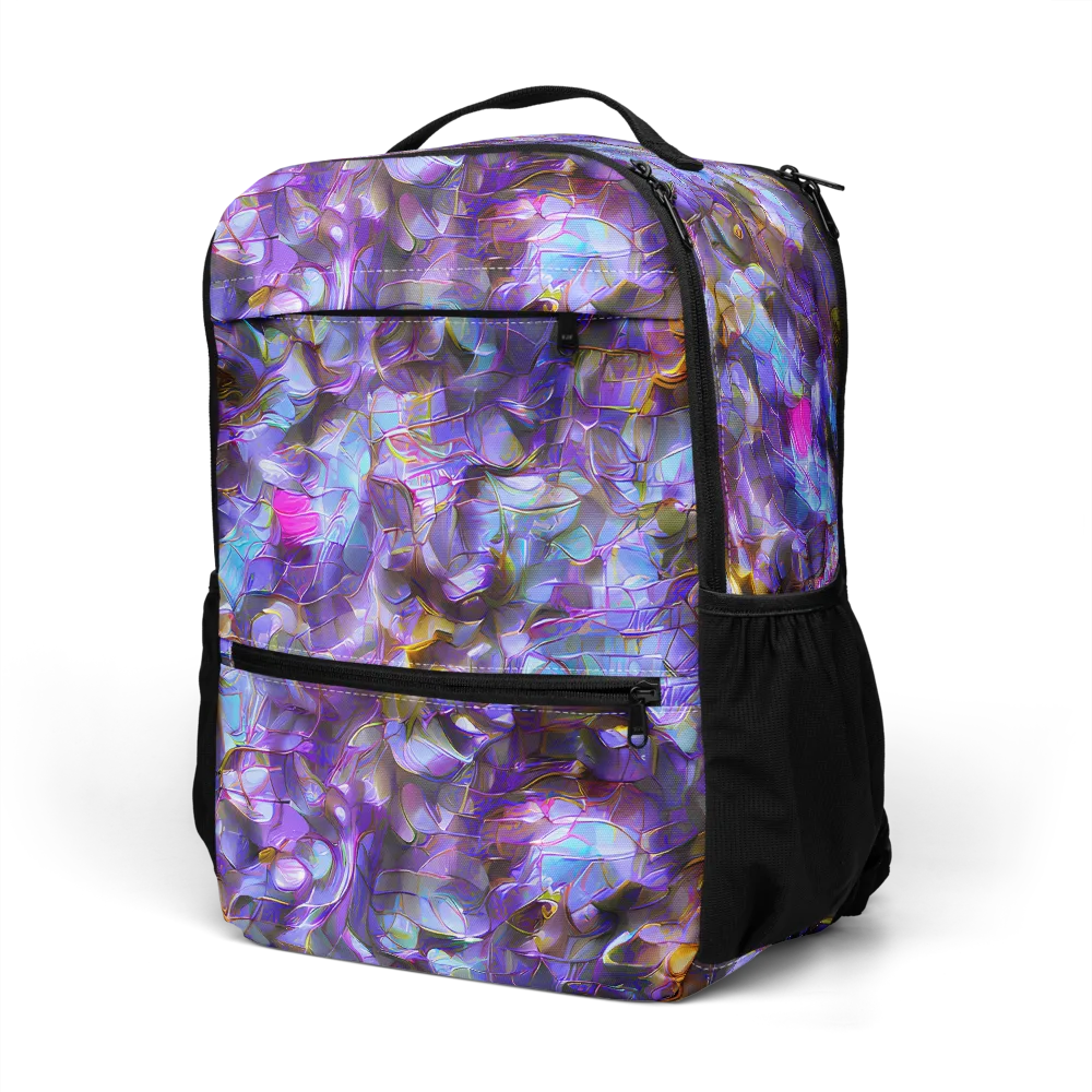 Prismatic Velvet on Utility Backpack — Left Front