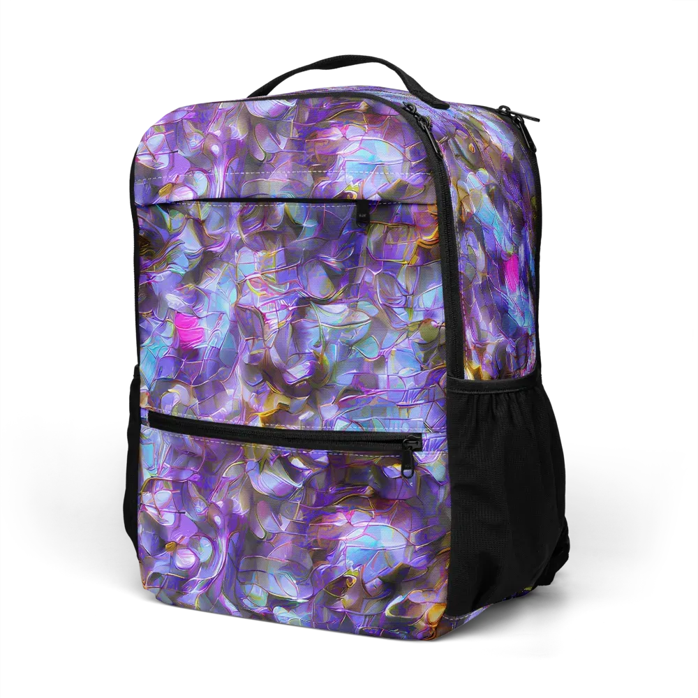 Prismatic Velvet on Utility Backpack — Left Front