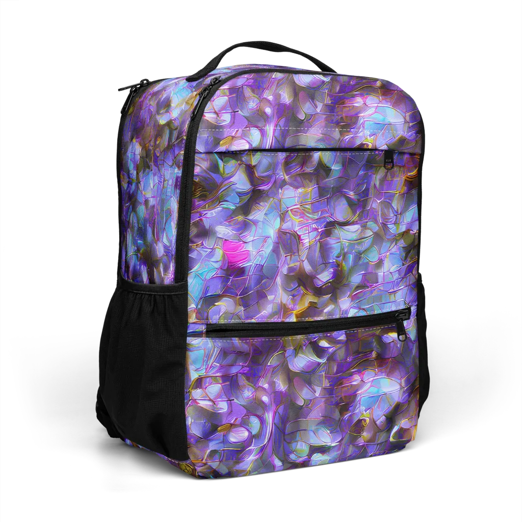 Prismatic Velvet on Utility Backpack — Right Front