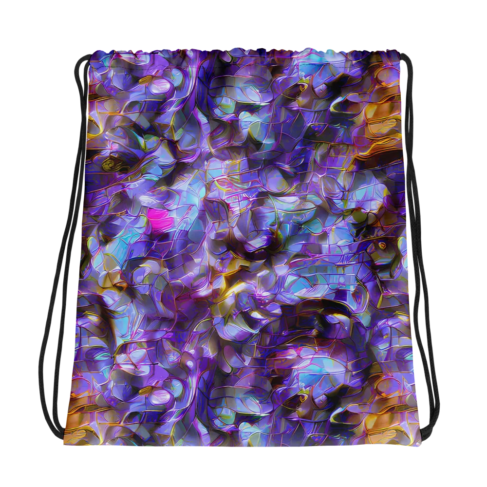 Prismatic Velvet on Drawstring Bag — Photo