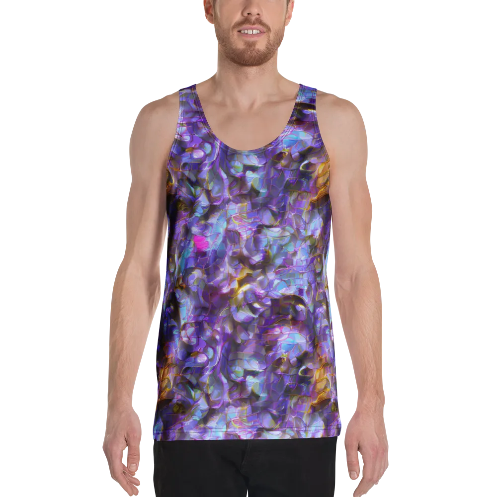 Prismatic Velvet on Men's Tank Top — Front