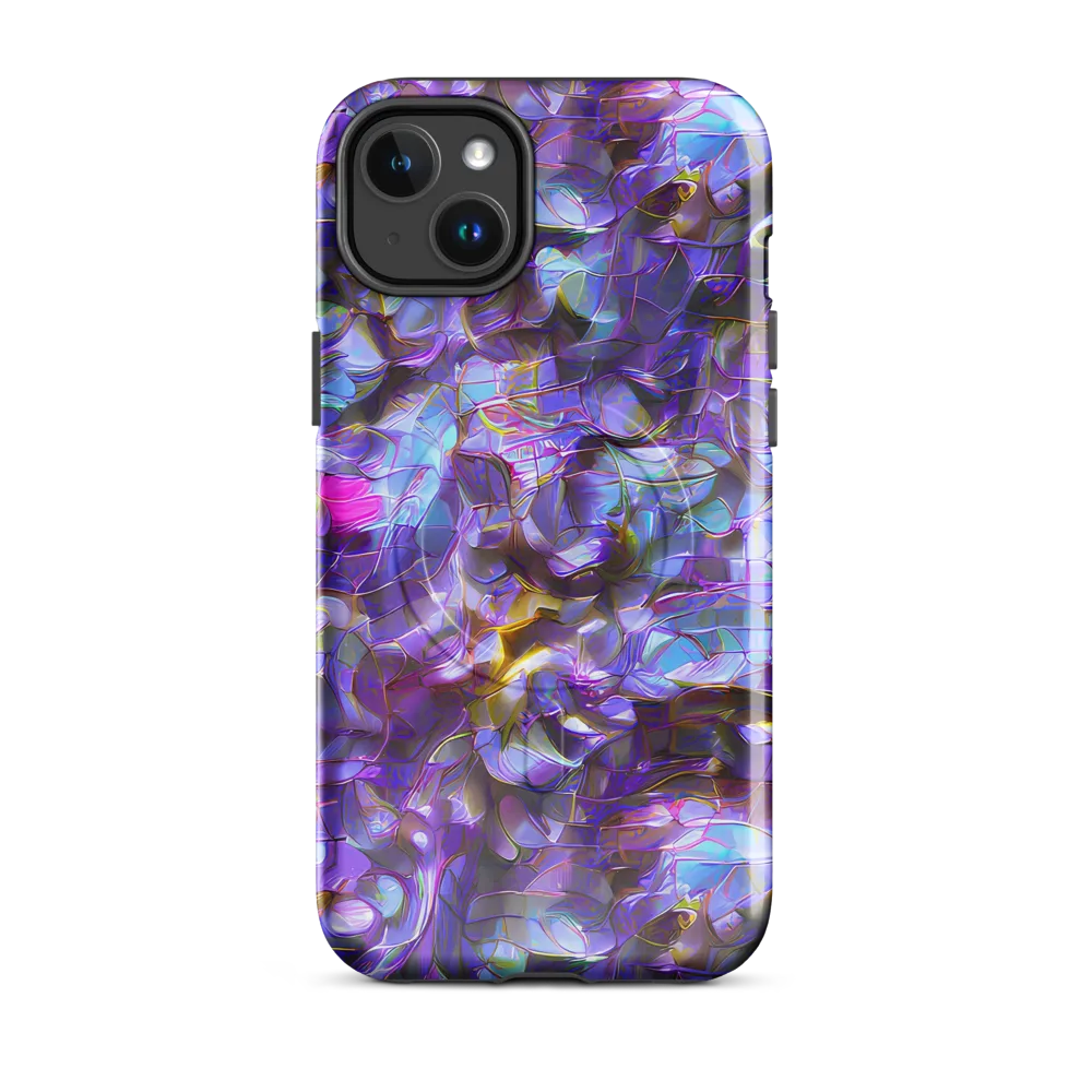 Prismatic Velvet on MagSafe Tough Case for iPhone® — Front