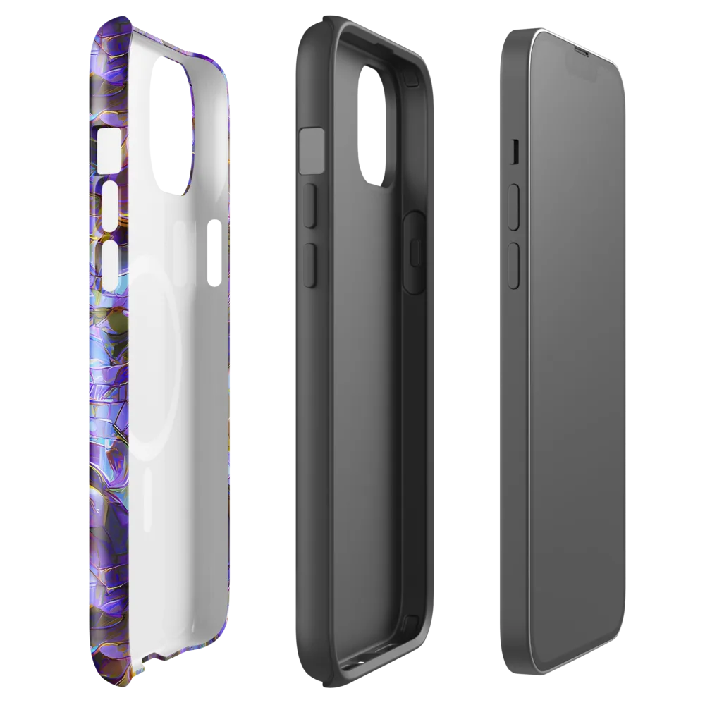 Prismatic Velvet on MagSafe Tough Case for iPhone® — Front
