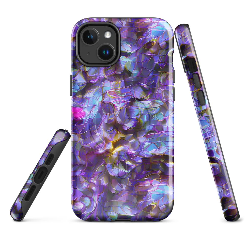 Prismatic Velvet on MagSafe Tough Case for iPhone® — Front