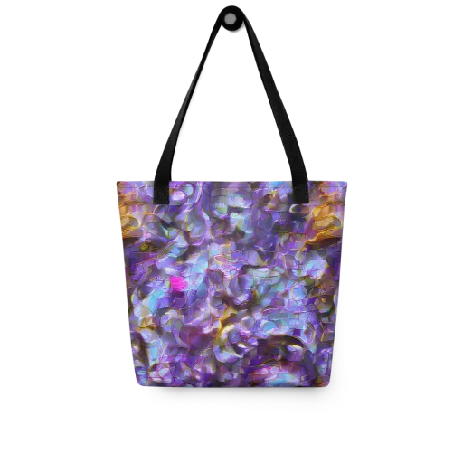 Prismatic Velvet on a Tote Bag