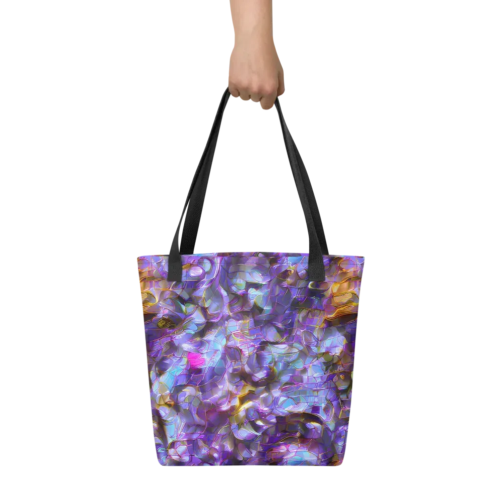 Prismatic Velvet on Tote Bag — Front