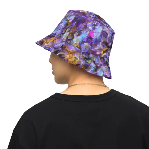 Prismatic Velvet on a Reversible Bucket Hat