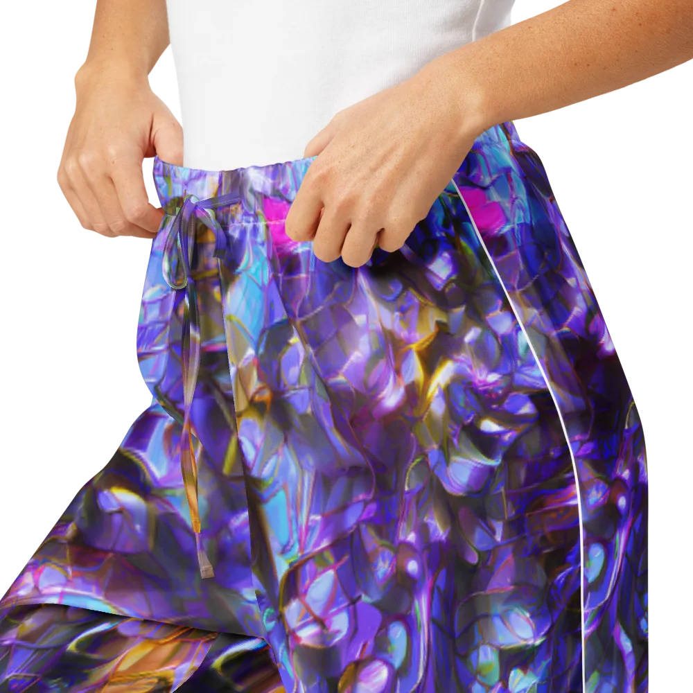 Prismatic Velvet on Women's Pajama Pants — Product details