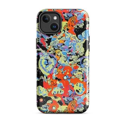 Blacklight Bones on a MagSafe Tough Case for iPhone®