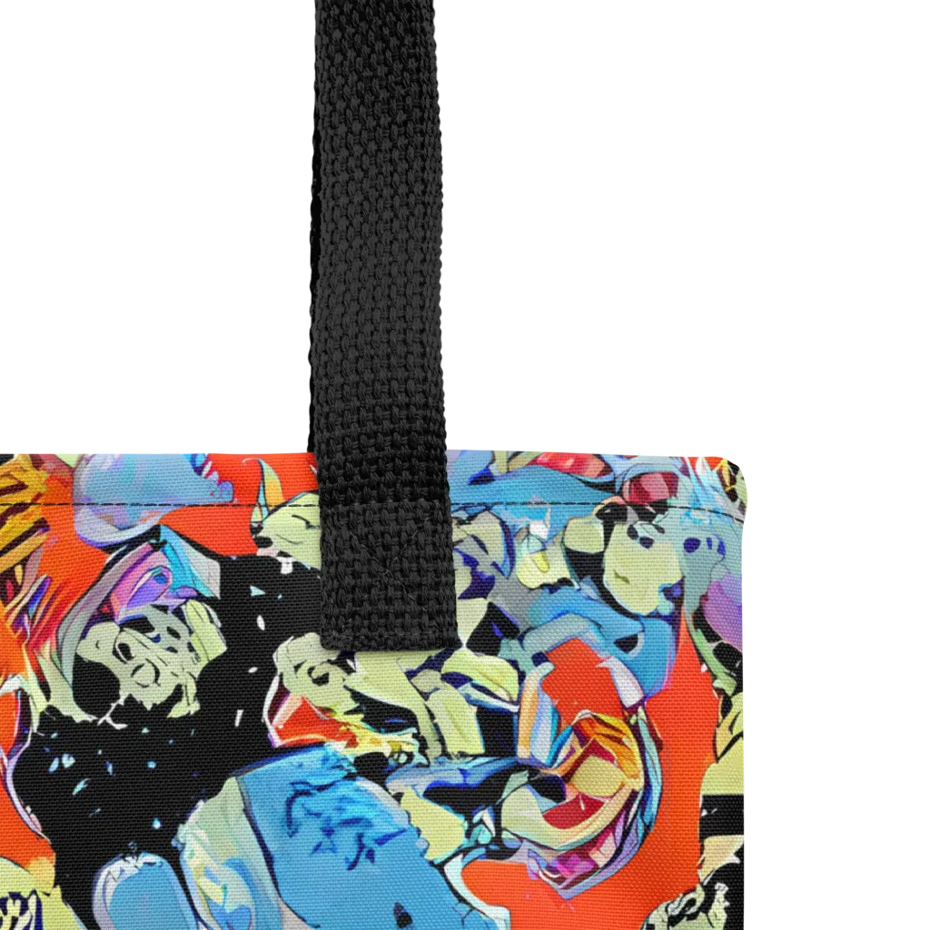 Blacklight Bones on Tote Bag — Product details