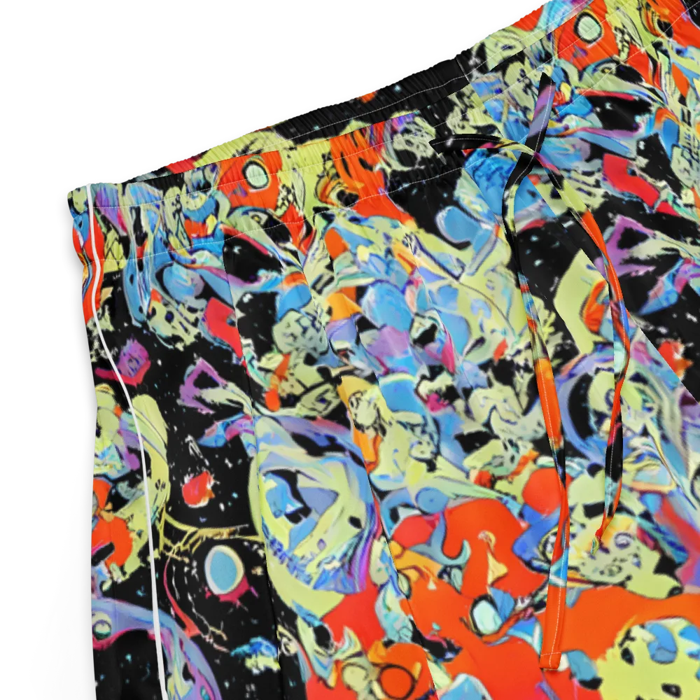 Blacklight Bones on Women's Pajama Shorts — Product details