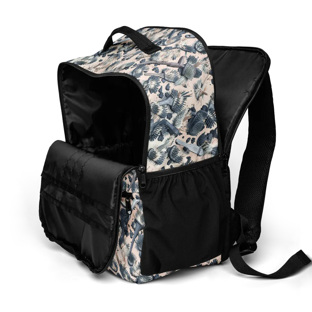 Bristle Noir on Utility Backpack — Product details 2