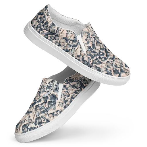 Bristle Noir on a Women's Slip-On Canvas Shoes