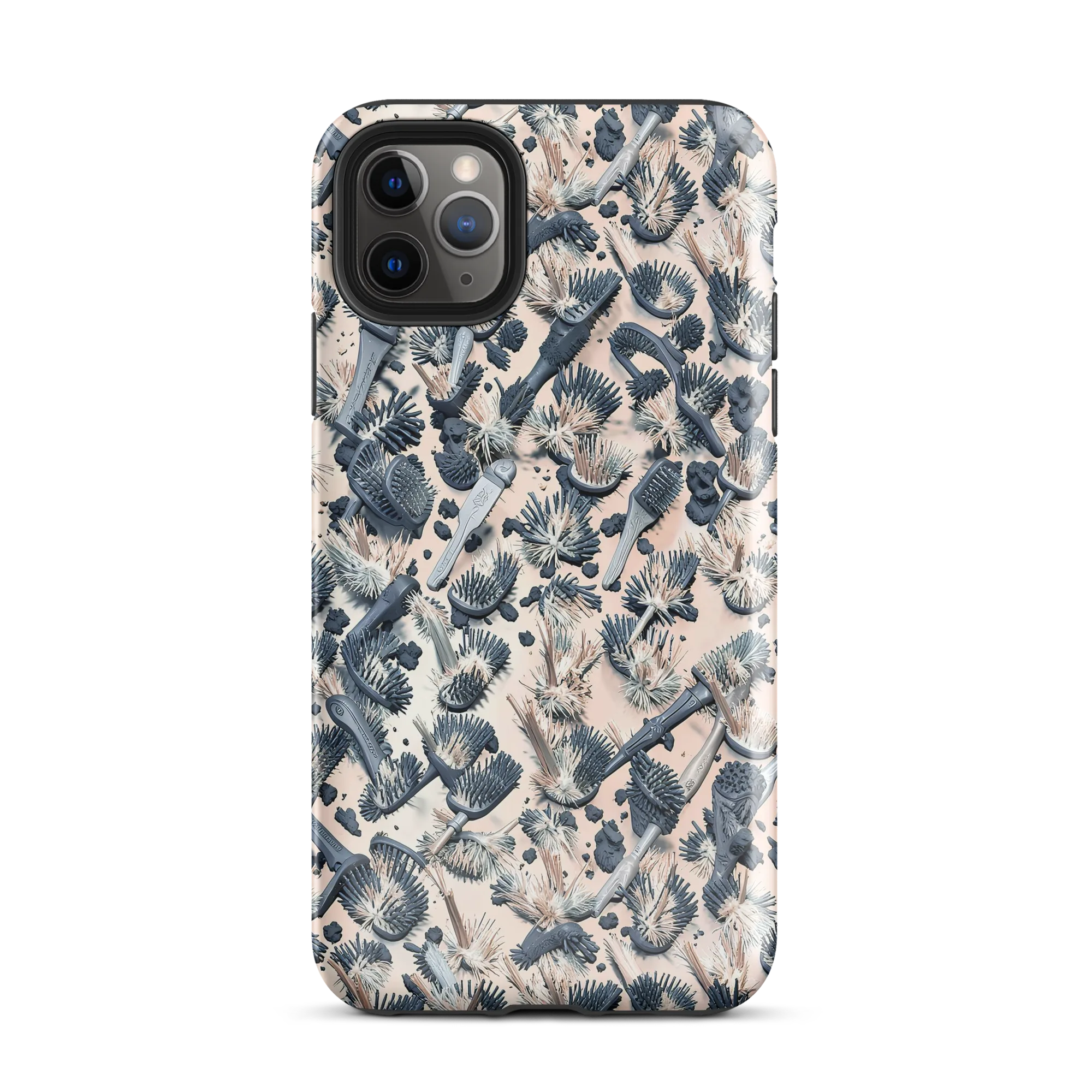 Bristle Noir on Tough Case for iPhone® — Front