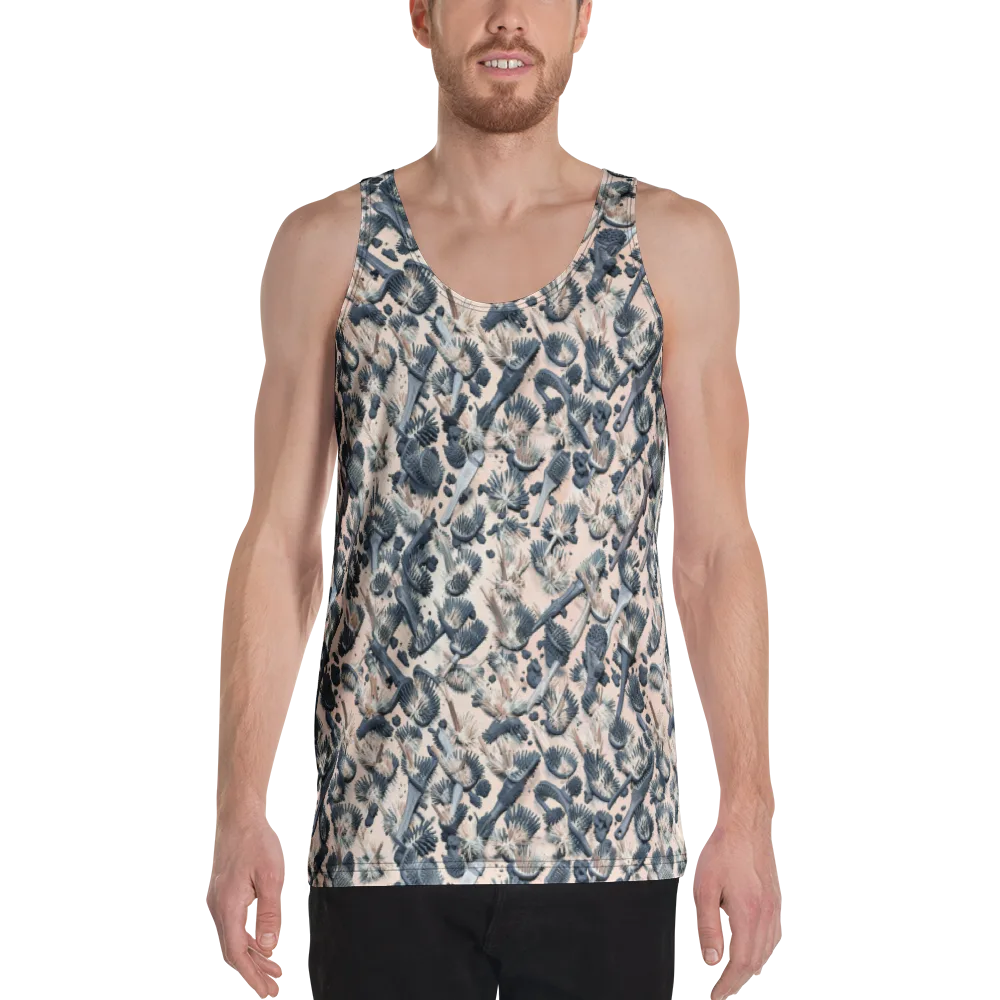 Bristle Noir on Men's Tank Top — Front