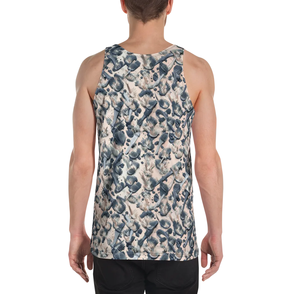 Bristle Noir on Men's Tank Top — Back
