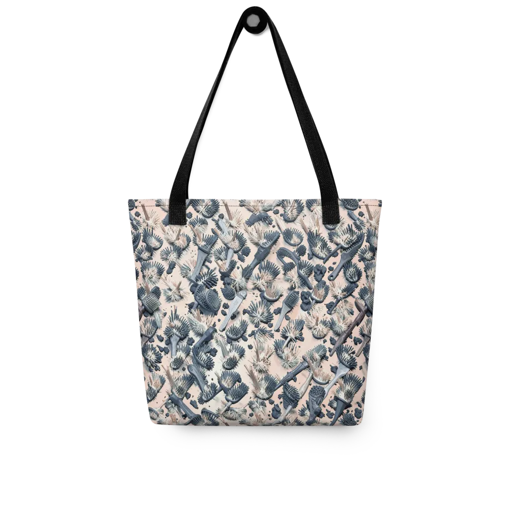 Bristle Noir on Tote Bag — Front